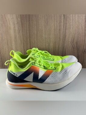 New Balance FuelCell SuperComp MDXv3 White Green Men’s Size 7.5 / Women’s Size 9